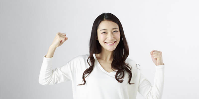 イキイキしている女性